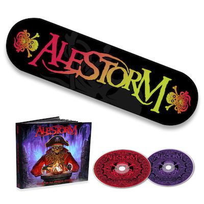 ALESTORM - Curse Of The Crystal Coconut / 2CD Mediabook + Skateboard Bundle