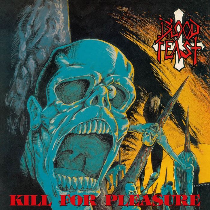 BLOOD FEAST - Kill for Pleasure / IMPORT Clear LP