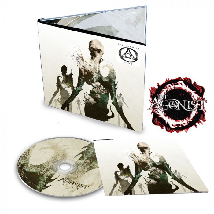 THE AGONIST-Five/Limited Edition Digipack CD + Patch Bundle