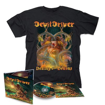 DEVILDRIVER - Dealing With Demons I / Digipak + T-Shirt Bundle