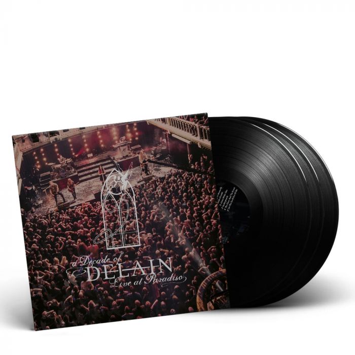 DELAIN-A Decade of Delain - Live At The Paradiso/Limited Edition BLACK Vinyl Gatefold 3LP