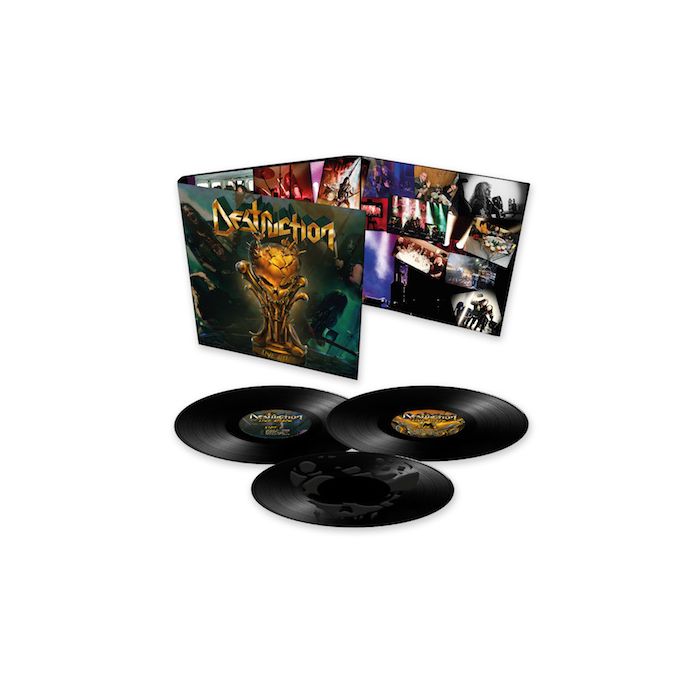 DESTRUCTION - Live Attack / BLACK 3LP PRE ORDER EXPECTED TO SHIP BY 2/4/22