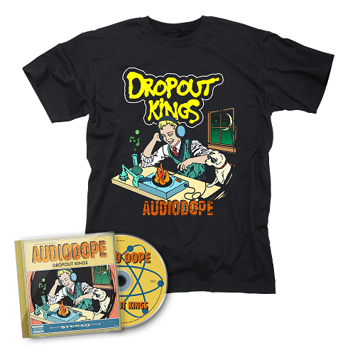 Dropout Kings-AudioDope/CD + T-Shirt Bundle