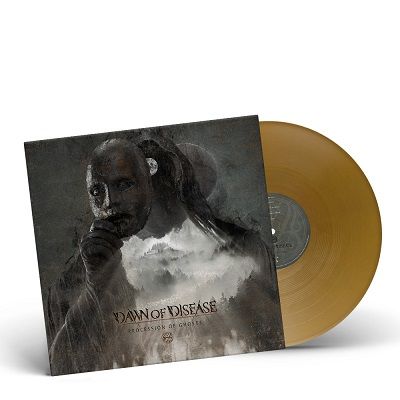 DAWN OF DISEASE-Processions of Ghosts/Limited Edition GOLD Vinyl Gatefold 2LP