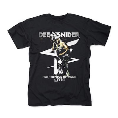 DEE SNIDER - For The Love Of Metal Live / T-Shirt