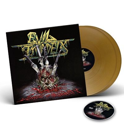 EVIL INVADERS-Surge Of Insanity: Live In Antwerp 2018/Limited Edition GOLD Vinyl Gatefold 2LP + DVD