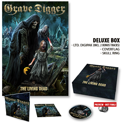 GRAVE DIGGER-The Living Dead/Limited Edition Deluxe Boxset