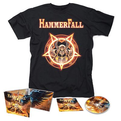 HAMMERFALL - Dominion / Digipak CD + T- Shirt Bundle