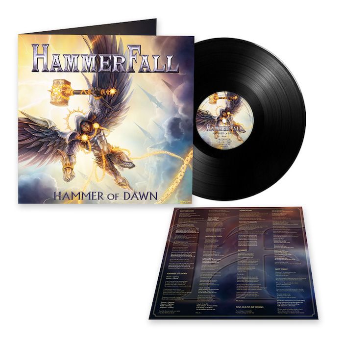 HAMMERFALL - Hammer Of Dawn / Black LP PRE-ORDER ESTIMATED RELEASE DATE 2/25/22