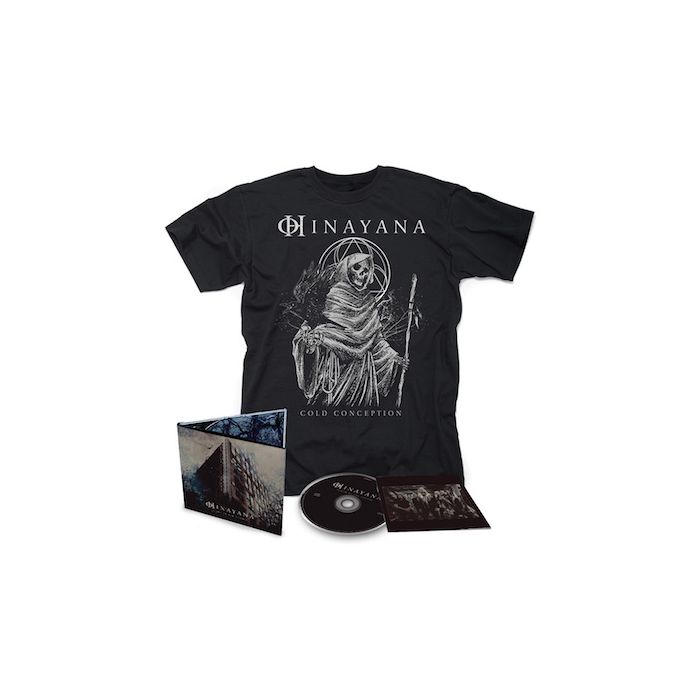 HINAYANA - Death Of The Cosmic / Digipak CD + T-Shirt Bundle