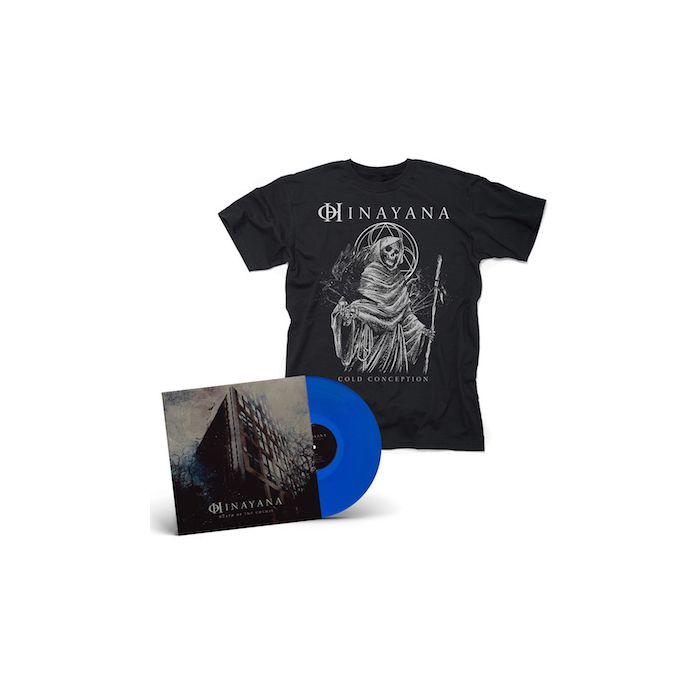 HINAYANA - Death Of The Cosmic / Limited Edition BLUE LP + T-Shirt Bundle