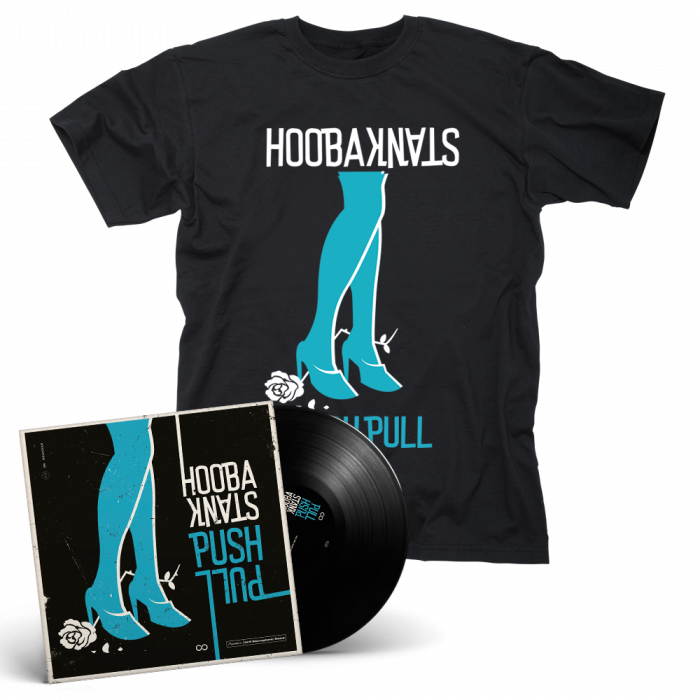 HOOBASTANK-Push Pull/Limited Edition Black LP + T-Shirt Bundle