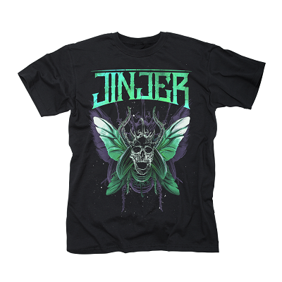 JINJER-Butterfly Skull/T-Shirt
