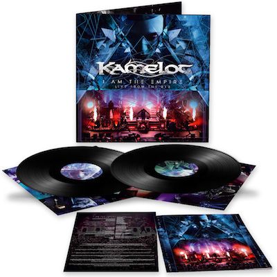 KAMELOT - I Am The Empire - Live From The 013 / BLACK 2LP + DVD