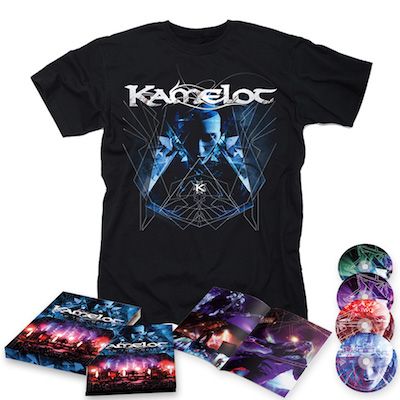 KAMELOT - I Am The Empire - Live From The 013 / BLU-RAY + DVD + 2CD Digipak + T-Shirt Bundle