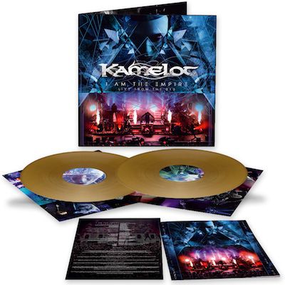 KAMELOT - I Am The Empire - Live From The 013 / LIMITED EDITION GOLD 2LP + DVD