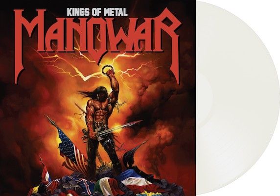 MANOWAR - Kings Of Metal / NAPALM RECORDS EXCLUSIVE Milky Clear LP