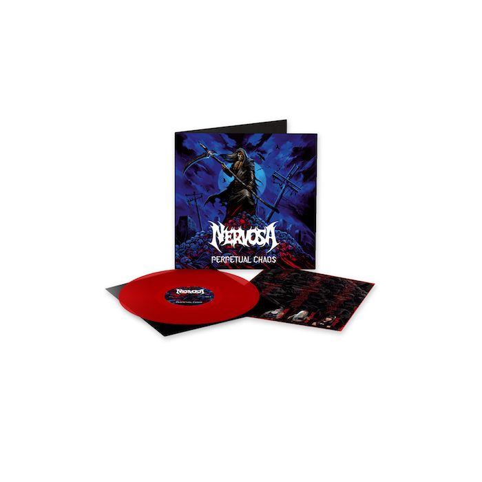 NERVOSA - Perpetual Chaos / LIMITED EDITION RED LP
