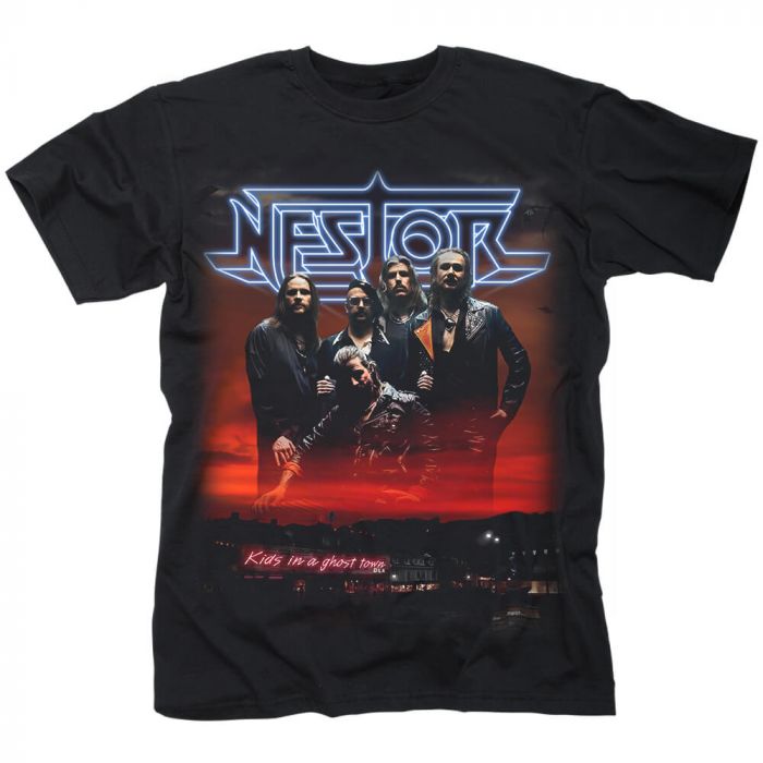 NESTOR - Kids In A Ghost Town / T-Shirt PRE-ORDER RELEASE DATE 9/30/22