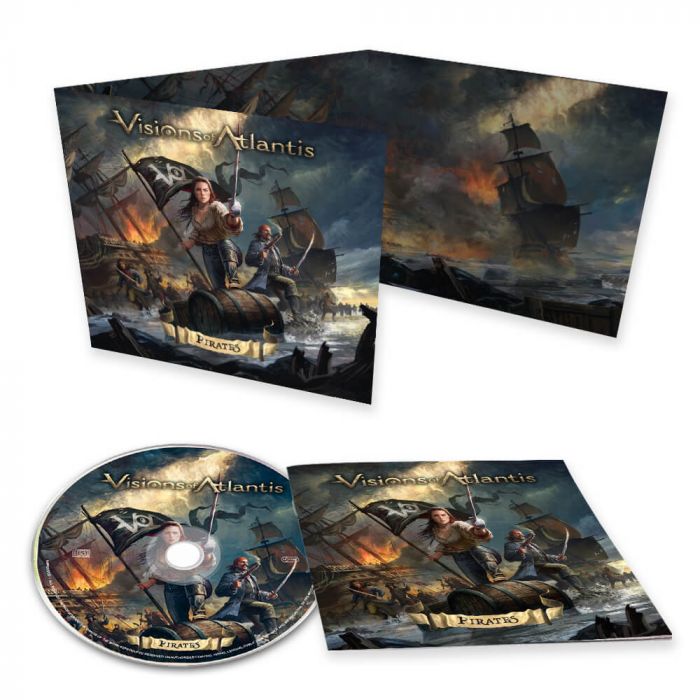 VISIONS OF ATLANTIS - Pirates / Digipak CD