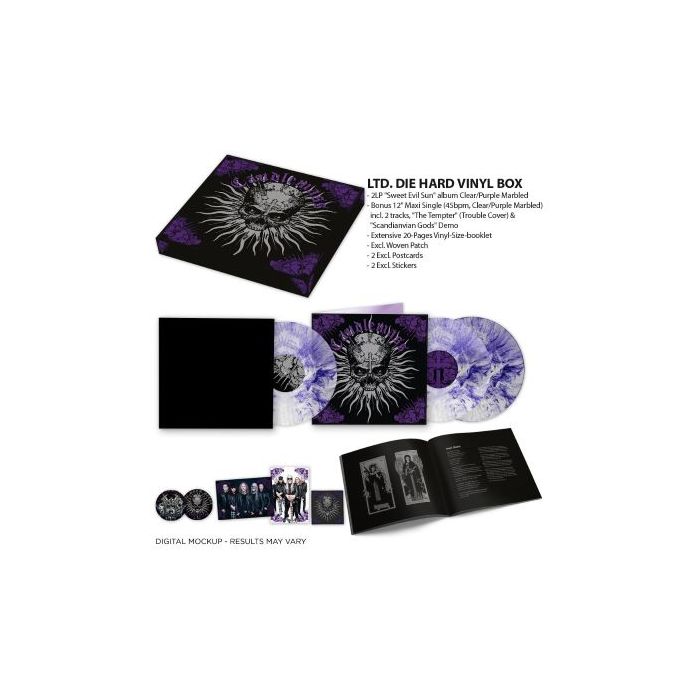 CANDLEMASS - Sweet Evil Sun / DELUXE 2LP + 7 INCH BOXSET