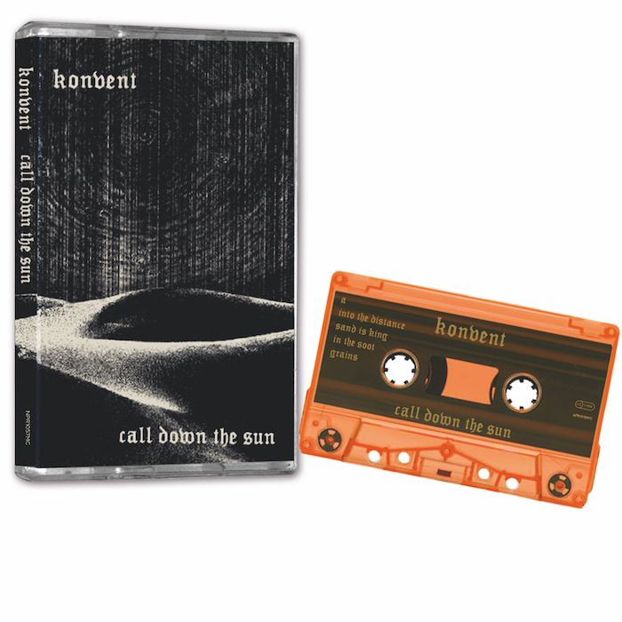 KONVENT - Call Down The Sun / LIMITED EDTION NEON ORANGE CASSETTE PRE-ORDER ESTIMATED RELEASE DATE 3/11/22