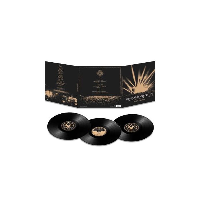 VILLAGERS OF IOANNINA CITY - Through Space and Time (Alive in Athens 2020) / Limited Edition Black 3LP