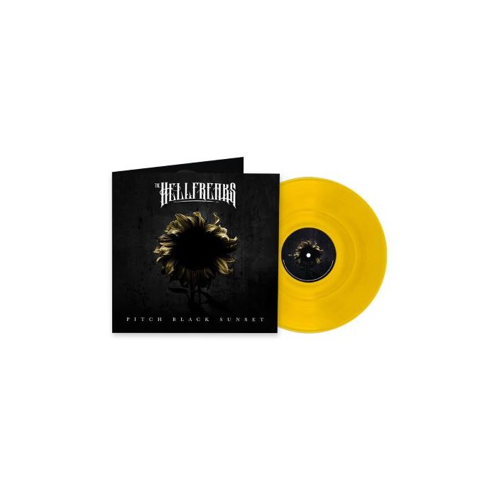 THE HELLFREAKS - Pitch Black Sunset / Limited Edition Sun Yellow LP