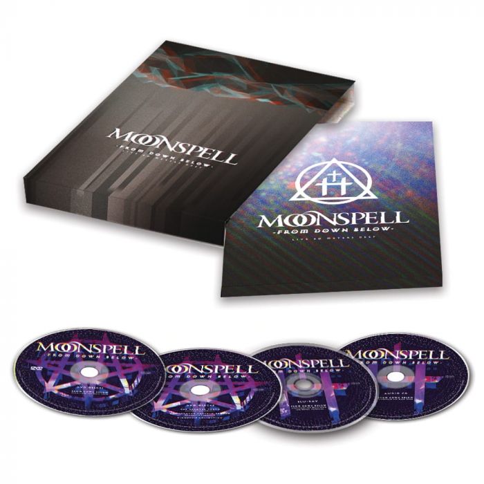 MOONSPELL - From Down Below - Live 80 Meters Deep / CD/DVD/Blu-Ray Digipak