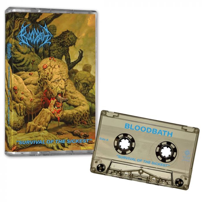 BLOODBATH - Survival Of The Sickest / LIMITED EDITION BROWN CASSETTE PRE-ORDER RELEASE DATE 9/9/22