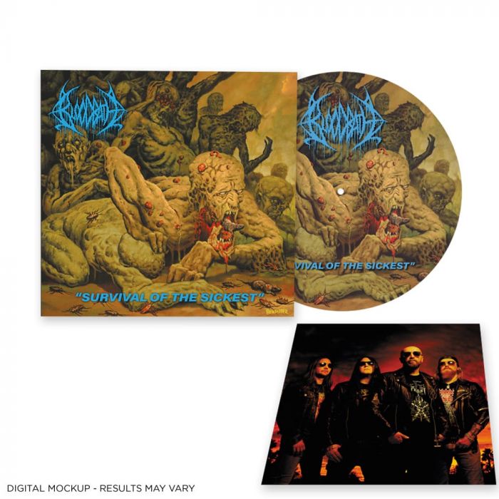 BLOODBATH - Survival Of The Sickest / LIMITED EDITION PICTURE DISC LP PRE-ORDER RELEASE DATE 9/9/22