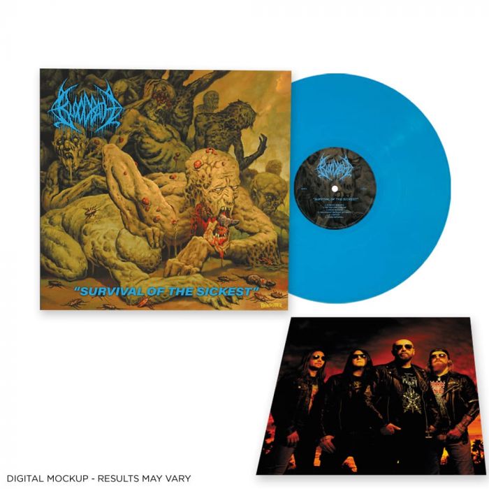 BLOODBATH - Survival Of The Sickest / LIMITED EDITION SKY BLUE LP PRE-ORDER RELEASE DATE 9/9/22