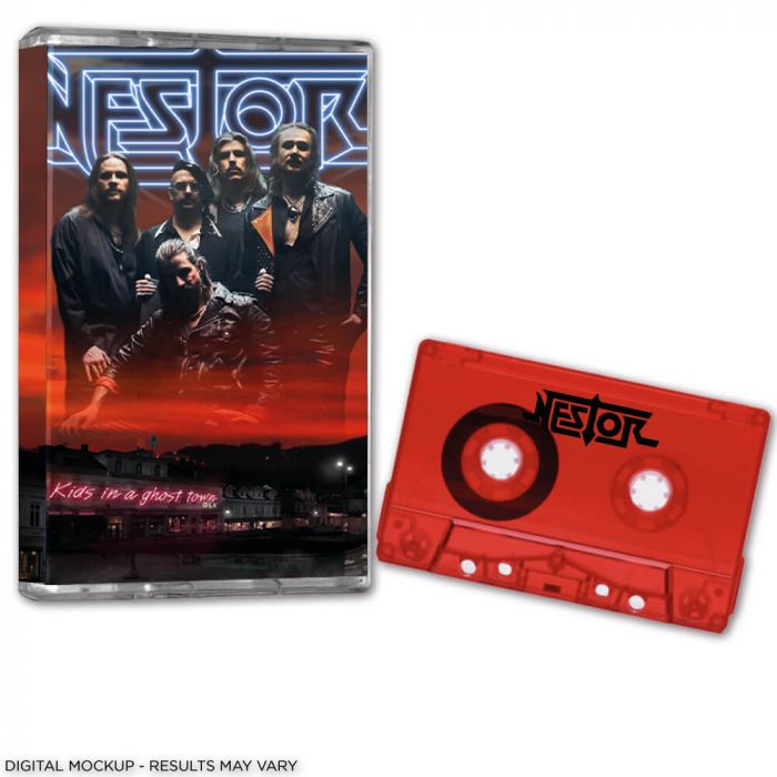 NESTOR - Kids In A Ghost Town / LIMITED EDITION RED Cassette