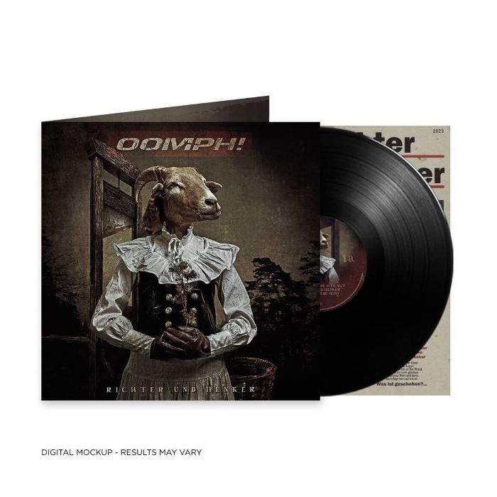 OOMPH!-Richter und Henker / Limited Edition BLACK Vinyl 2LP