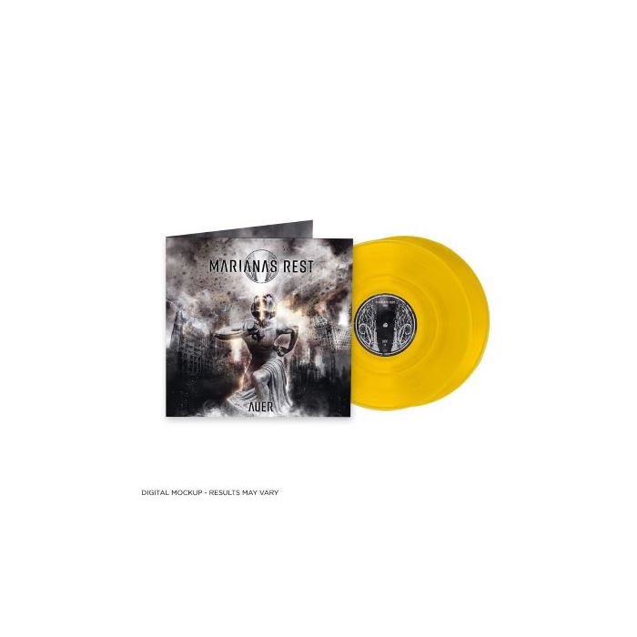 MARIANAS REST - Auer / Limited Edition Transparent Sun Yellow Gatefold 2LP