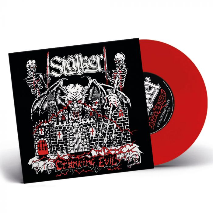 STALKER - Cranking Evil /Limited Edition Red Vinyl 12 Inch Single 