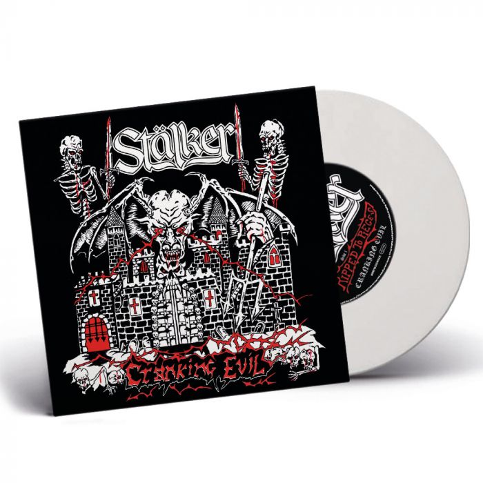 STALKER - Cranking Evil /Limited Edition White Vinyl 12 Inch Single