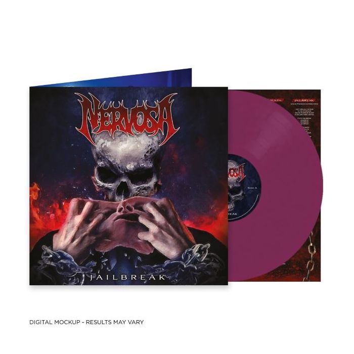 NERVOSA - Jailbreak / Limited Edition Violet LP / PRE-ORDER RELEASE DATE 09/29/2023