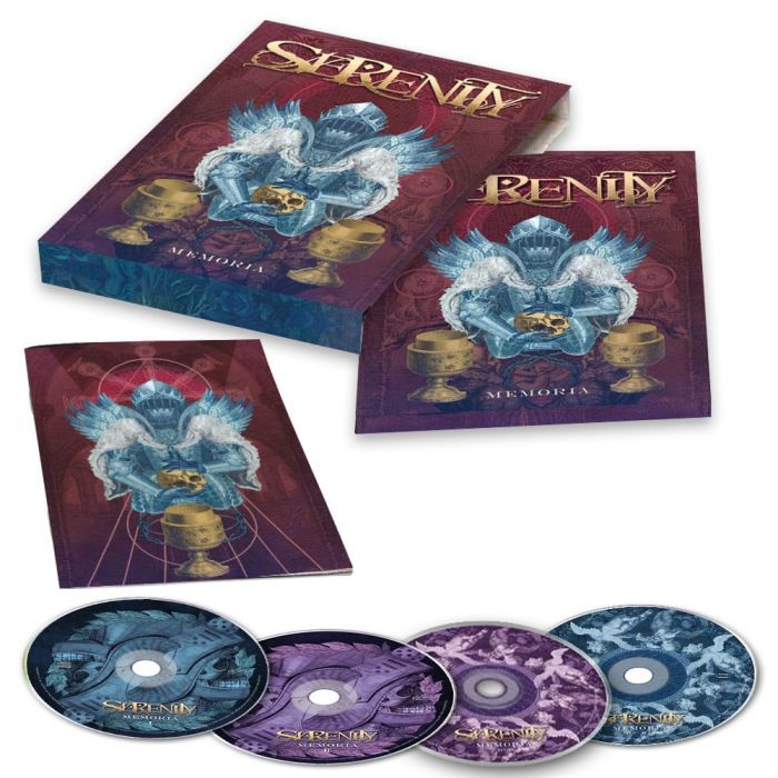 SERENITY - Memoria - Live / Digipak 2CD + Blu-ray + DVD