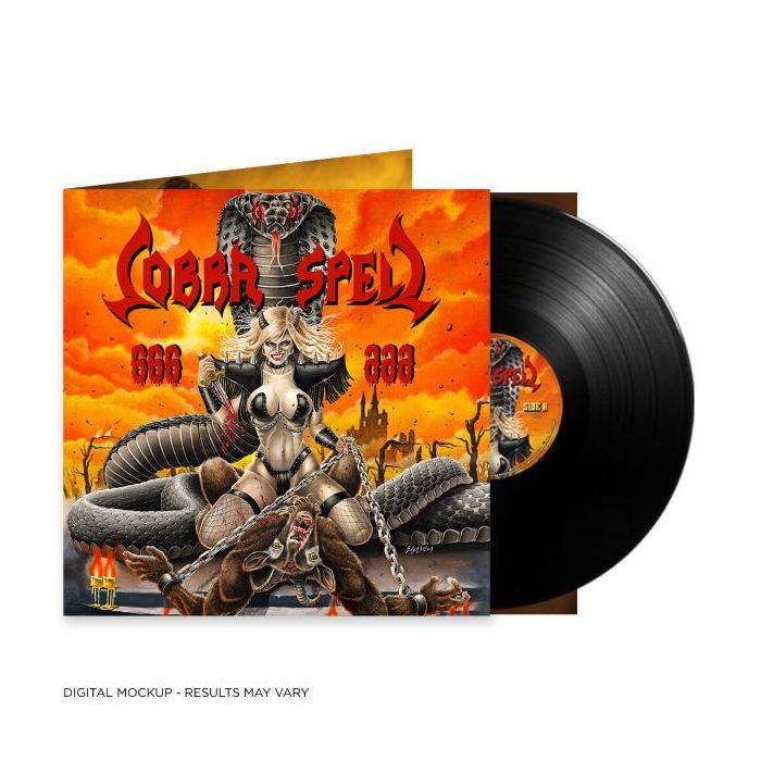 COBRA SPELL - 666 / Black Vinyl LP