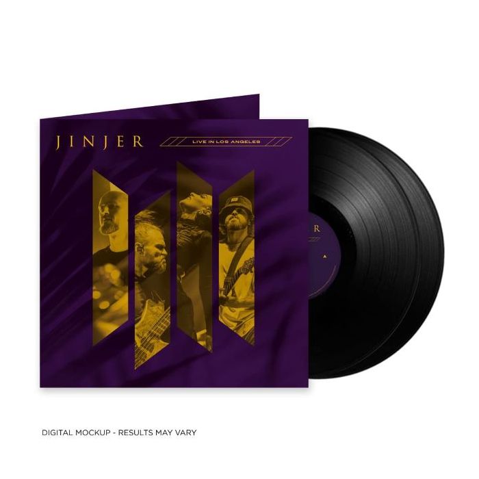 JINJER - Live In Los Angeles / Black Vinyl 2LP - Pre Order Release Date 5/17/2024