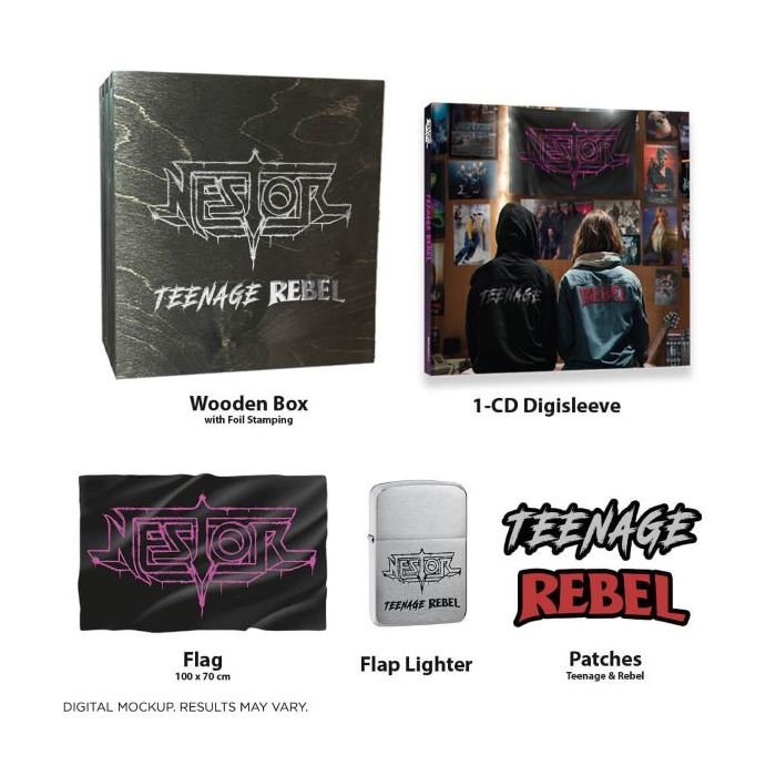 NESTOR - Teenage Rebel / Limited Edition Deluxe Boxset - Pre Order Release Date 5/31/2024
