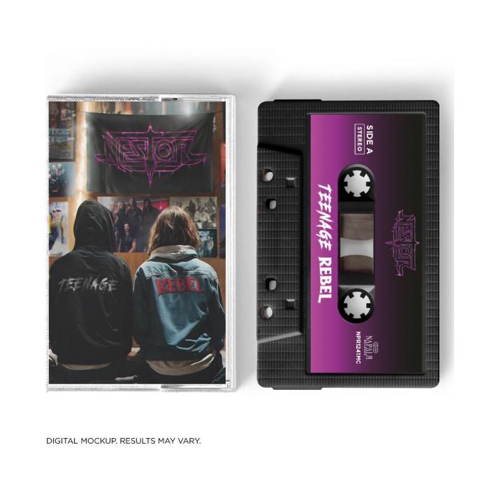 NESTOR - Teenage Rebel / Limited Edition Viola Cassette Tape- Pre Order Release Date 5/31/2024