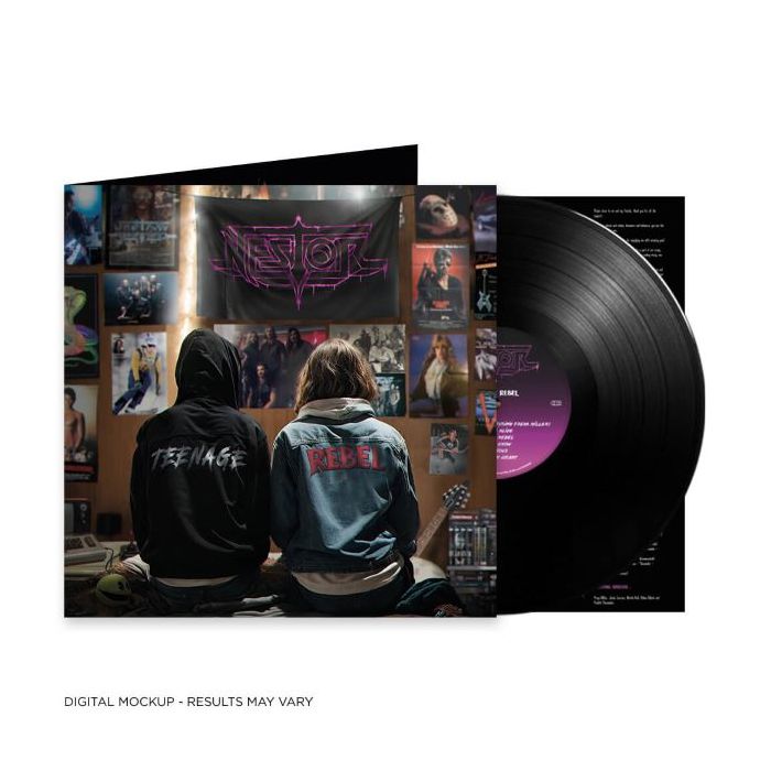 NESTOR - Teenage Rebel / Black Vinyl LP - Pre Order Release Date 5/31/2024