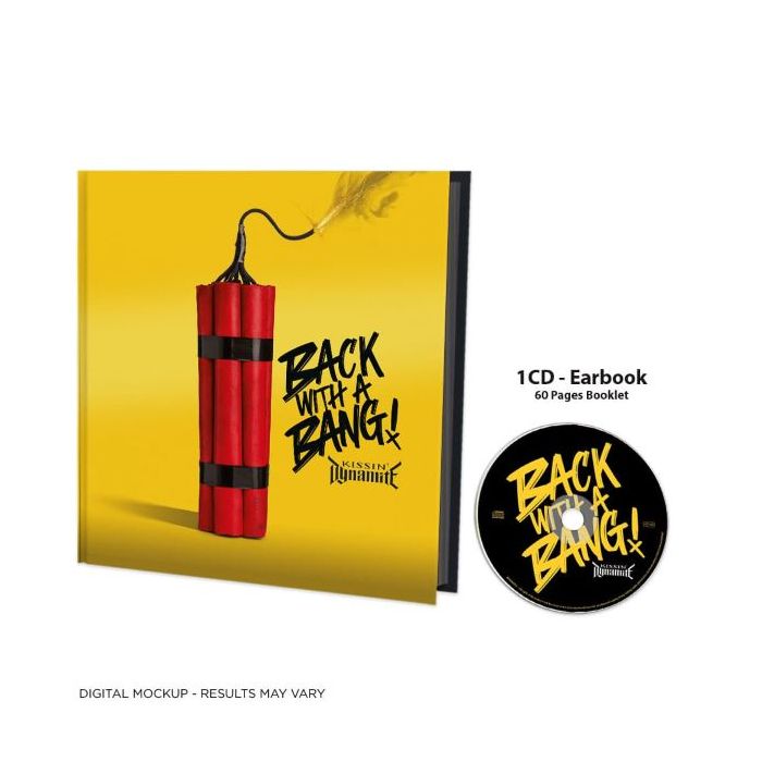 KISSIN' DYNAMITE - Back With A Bang / Limited Edition Earbook - Pre Order Release Date 7/5/2024