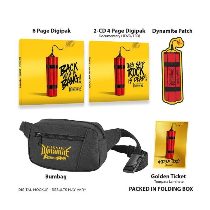 KISSIN' DYNAMITE - Back With A Bang / Limited Edition Deluxe Box  - Pre Order Release Date 7/5/2024