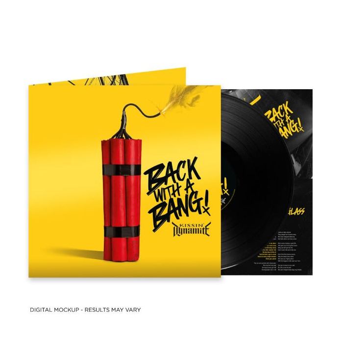 KISSIN' DYNAMITE - Back With A Bang / Black Vinyl LP - Pre Order Release Date 7/5/2024
