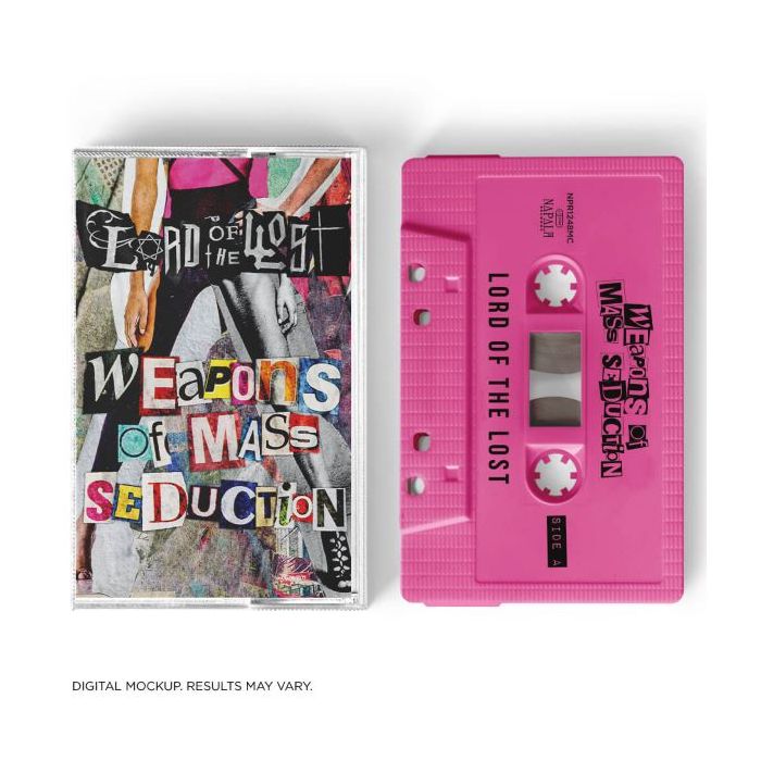 LORD OF THE LOST - Weapons of Mass Seductions / Limited Edition Pink Cassette Tape - PRE ORDER RELEASE DATE 12/29/2023