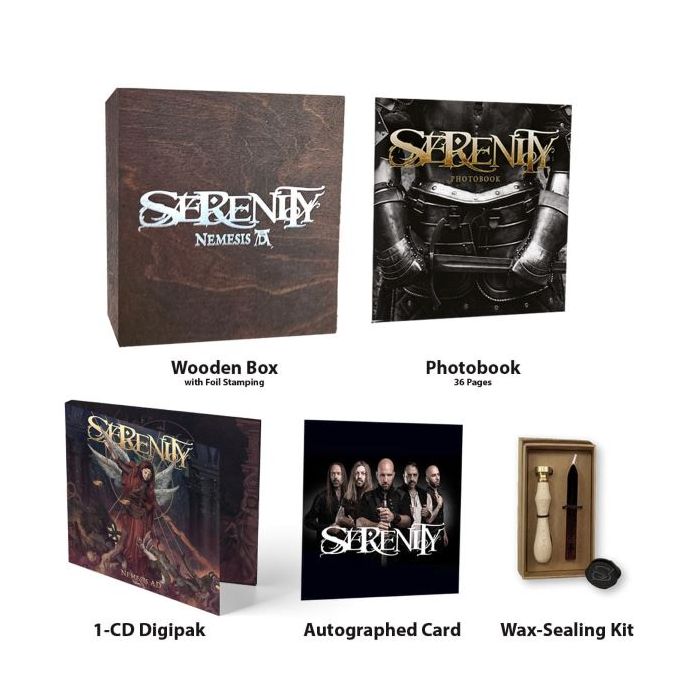 SERENITY - Nemesis AD / Limited Edition Wooden Boxset