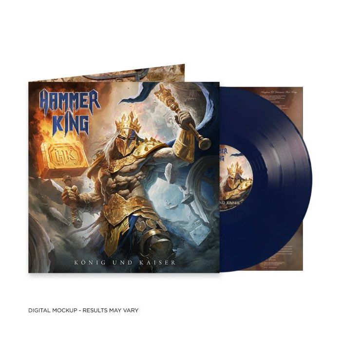 HAMMER KING - König und Kaiser/ Limited Edition Blue Vinyl LP - Pre Order Release Date 3/22/2024